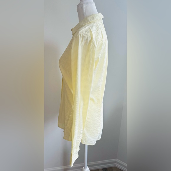 H&M Women’s Pinstripe Blouse - US 8 - Picture 2 of 5